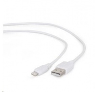 GEMBIRD CABLEXPERT USB 2.0 Nabíjací a synchronizačný kábel Lightning (IP5 a vyšší), 2 m, biely