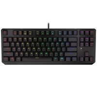 Endorfy herní klávesnice Thock TKL Khail  RD RGB /USB/ red sw. / drátová / mechanická / US layout / černá RGB