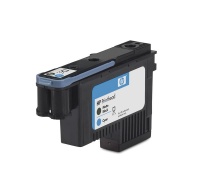 HP 70 Black matte + Cyan DJ Printhead, C9404A