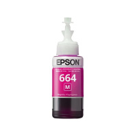 Atramentová tyčinka EPSON T6643 Purpurový atrament 70 ml pre L100/L200/L550/L1300/L355/365