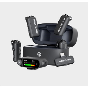 Hollyland LARK MAX 2 Combo 4-Person Version with Camera RX + USB-C RX