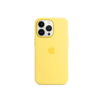 Silikónové puzdro s MagSafe pre Apple iPhone 13 Pro - Citrónová kôra