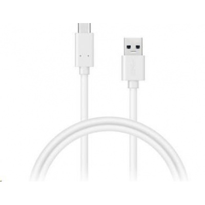 CONNECT IT Wirez USB-C (typ C) - USB, biely, 0,5 m
