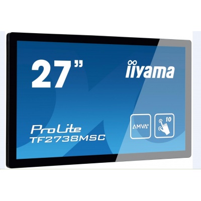 Iiyama dotykový monitor ProLite TF2738MSC-B2, 68,6 cm (27''), Projected Capacitive, 10 TP, Full HD, black