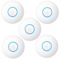 UBNT UniFi AP nanoHD, 5-PACK, bez PoE! [Inside AP, 2.4+5GHz (300Mbps+1733Mbps), MU-MIMO, 802.11a/b/g/n]