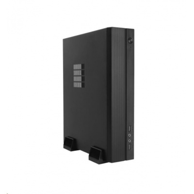 Skriňa CHIEFTEC Compact Series/mini ITX, IX-06B-OP, čierna, bez zdroja