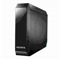 Externý pevný disk ADATA 6 TB 3.5" USB 3.2 HM800, podpora TV, šifrovanie AES, čierna