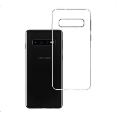 3mk ochranný kryt Clear Case pro Samsung Galaxy S10 (SM-G973), čirý