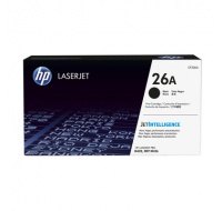 HP 26A Black LJ Toner Cart, CF226A (3,100 pages)