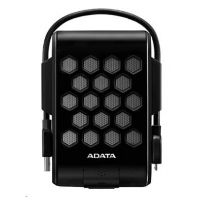 Externý pevný disk ADATA 1TB 2,5" USB 3.1, DashDrive™ Durable HD720, G-senzor, čierny, (gumový, odolný voči vode/nárazom)