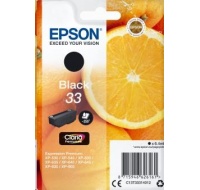 Čierny atrament EPSON v jednom balení "Orange" Black 33 Claria Premium Ink