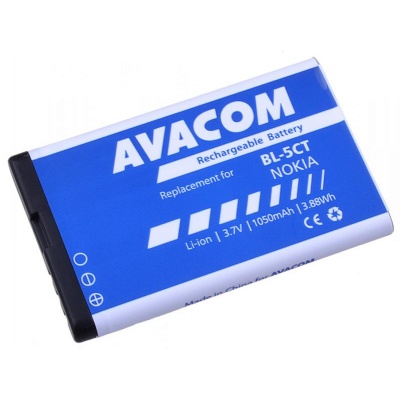 AVACOM batéria pre Nokia 6303, 6730, C5, Li-Ion 3,7V 1050mAh (náhradná BL-5CT)