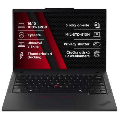 BAZAR - LENOVO NTB Thinkpad T14 AMD G5 - Ryzen7 PRO 8840U,14" WUXGA Touch,16GB,1TBSSD,IRcam,W11P - pošk. obal