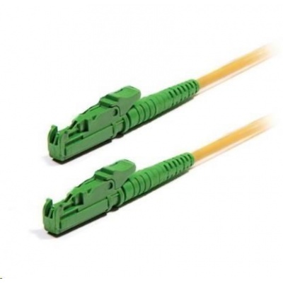 Simplexný prepojovací kábel SM 9/125, OS2, E2000(APC)-E2000(APC), LS0H, 2 m