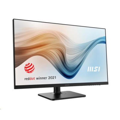 MSI LCD Modern MD272XP, 27", 1920 x 1080, IPS, 100Hz, 1ms, VESA 75x75, Black