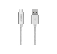 AVACOM TPC-100S Kábel USB na USB Type-C, 100 cm, strieborný