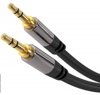 Kábel PREMIUMCORD, Jack 3.5 mm - Jack 3.5mm M/M 3m