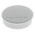 Magnety Magnetoplan Discofix štandard 30 mm biely