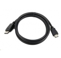 GEMBIRD Kábel s konektorom DisplayPort na HDMI 1 m (M/M)