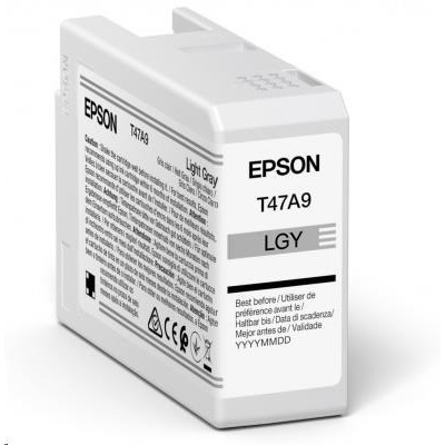 Atrament EPSON Singlepack Light Gray T47A9 UltraChrome Pro 10 50 ml