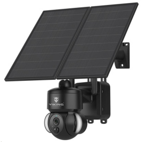 BAZAR - Viking solární HD kamera HDs03 4G, černá, poškozený obal