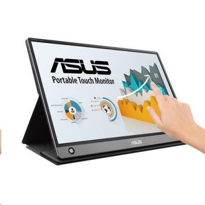 ASUS LCD 15.6" MB16AMT ZenScreen Touch USB Type-C  FHD (1920x1080), IPS, 10-point Touch, repro