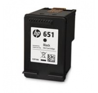 HP 651 Black Original Ink Advantage Cartridge, C2P10AE (600 pages)