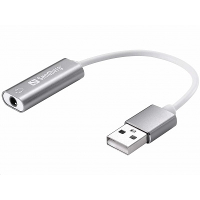Sandberg adaptér USB -> 3,5 mm jack
