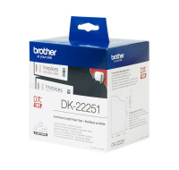 BROTHER DK-22251 (papierová rolka červeno-čierna na bielom pozadí) 62 mm x 15,24 m