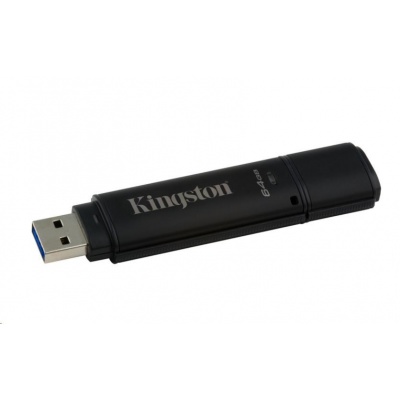 Kingston 64GB DataTraveler 4000 G2DM (USB 3.0, 256-bitové šifrovanie AES)