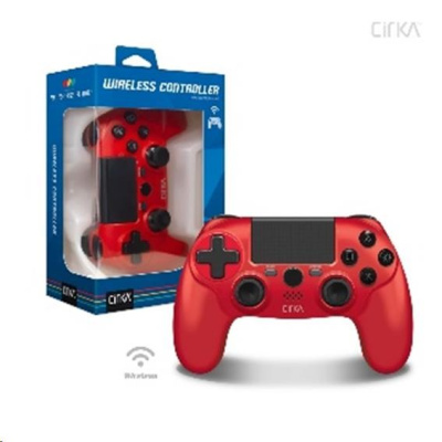 Cirka NuForce Wireless Game Controller for PS4/PC/Mac (Red)