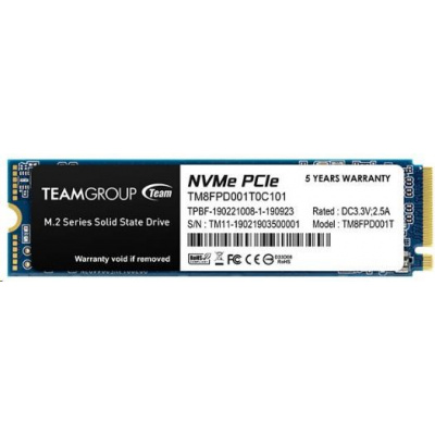 TEAM SSD M.2 1TB MP33 PRO ,NVMe (2100/1700 MB/s) - >600TBW