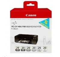 Canon BJ CARTRIDGE PGI-29 MBK/PBK/DGY/GY/LGY/CO Multi