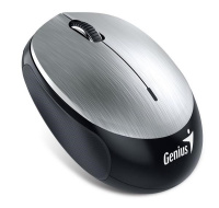 Myš GENIUS NX-9000BT/ Bluetooth 4.0/ 1200 dpi/ bezdrôtový/ dobíjateľná batéria/ strieborný