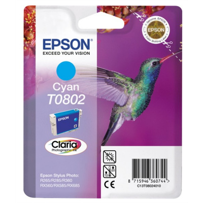 Atramentová lišta EPSON CLARIA Stylus photo "Hummingbird" R265/ RX560/ R360 - azúrová