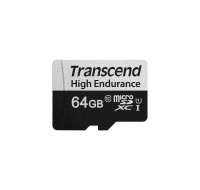 Karta TRANSCEND MicroSDXC 64GB 350V, vysoká odolnosť