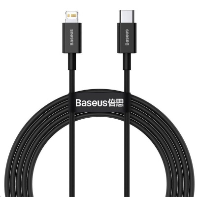 Rýchlonabíjací kábel Baseus Superior Series Type-C/Lightning 20W 2m Black