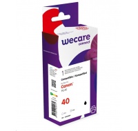 WECARE ARMOR kazeta pre CANON Pixma iP1600/2200, Mp 140/460 (PG-40) čierna, 16 ml, 580 str