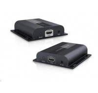 PREMIUMCORD HDMI extender do 120 m cez LAN, cez IP, HDBitT