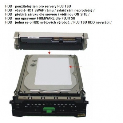 FUJITSU HDD SRV SATA 6G 8TB 7.2k H-P 3.5" BC - TX1330M3 TX1330M4 RX1330M3 RX1330M4