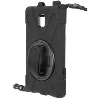 4smarts odolný kryt s páskem a stojánkem pro Samsung Galaxy Tab Active 3 (T570/T575), černá