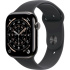 Apple Watch Series 11 GPS + Cellular 46mm Slate Titanium Case with Black Sport Band - S/M