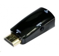 GEMBIRD HDMI - redukcia VGA+Audio (M/F, čierna)