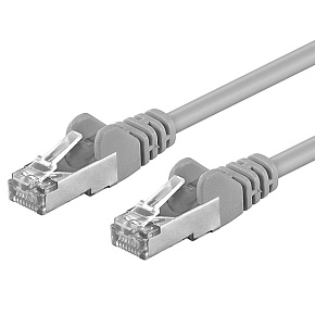 Premiumcord Patch kabel CAT 6a S-FTP,RJ45-RJ45,LSOH, AWG 26/7 5m šedá Premiumcord Patch kabel CAT 6a S-FTP,RJ45-RJ45,LSOH, AWG 26/7 5m šedá