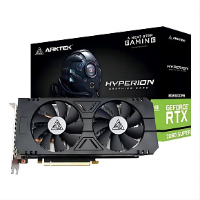 ARKTEK VGA NVIDIA GeForce RTX 2060 Super Hyperion 8GB, RTX 2060 Super, 8GB GDDR6, 1xDP, 1xHDMI, 1xDVI ARKTEK VGA NVIDIA GeForce RTX 2060 Super Hyperion 8GB, RTX 2060 Super, 8GB GDDR6, 1xDP, 1xHDMI, 1xDVI