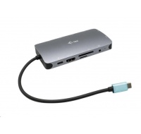 iTec USB-C Metal Nano Dock HDMI/VGA s LAN + Power Delivery 100 W