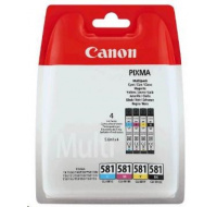 Canon BJ CARTRIDGE CLI-581 C/M/Y/BK MULTI BLISTER SEC