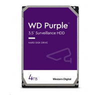 WD PURPLE WD40PURZ 4TB SATA/600 64MB cache, Low Noise, CMR