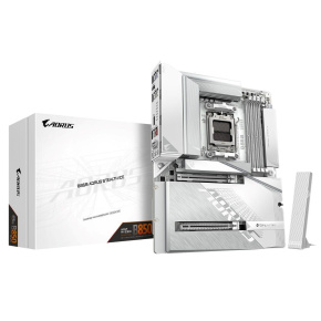 GIGABYTE MB Sc AM5 B850 AORUS STEALTH ICE, AMD B850, 4xDDR5, 1xHDMI GIGABYTE MB Sc AM5 B850 AORUS STEALTH ICE, AMD B850, 4xDDR5, 1xHDMI