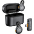 Hollyland LARK M2S Duo Wireless Lavalier Microphone with USB-C Plug (Duo, Space Gray)